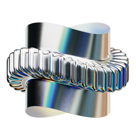 Abstract Pipe  3D Icon