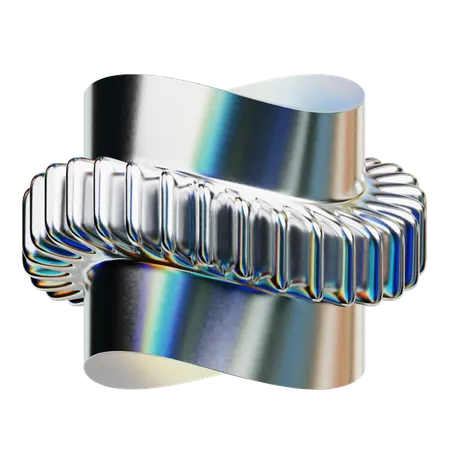 Abstract Pipe  3D Icon