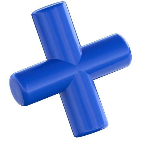 Abstract Plus  3D Icon