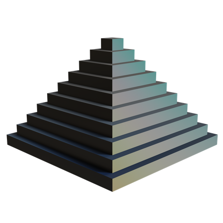 Abstract Pyramid  3D Icon