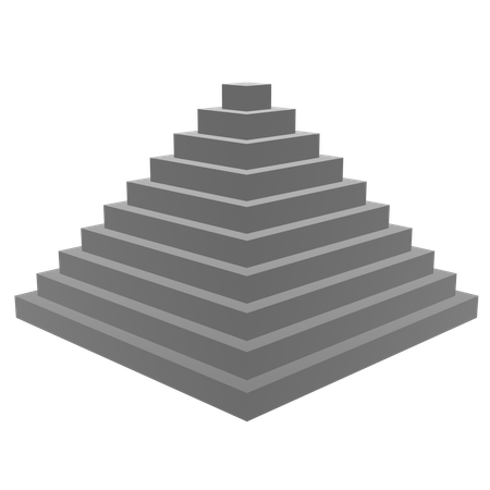 Abstract Pyramid  3D Icon