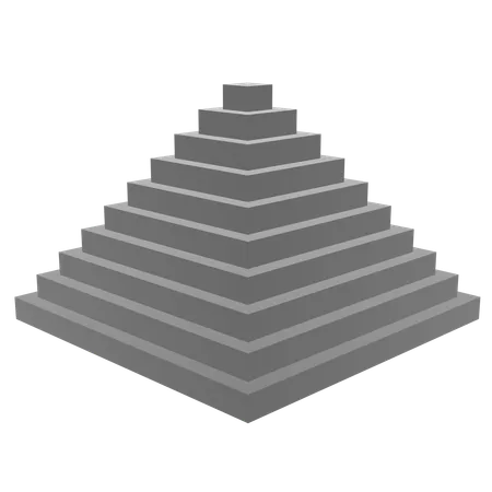 Abstract Pyramid  3D Icon