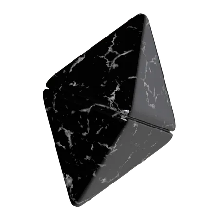 Abstract Pyramid Marble  3D Icon