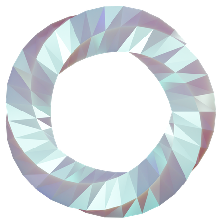 Abstract Ring  3D Icon