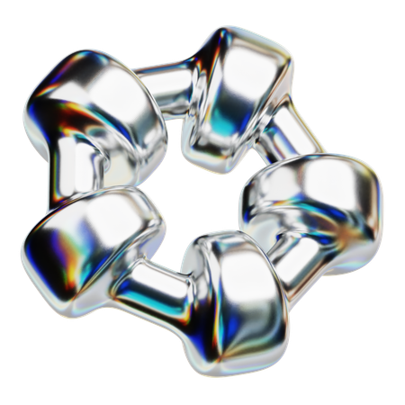 Abstract Ring  3D Icon