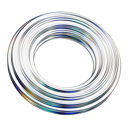 Abstract Ring  3D Icon