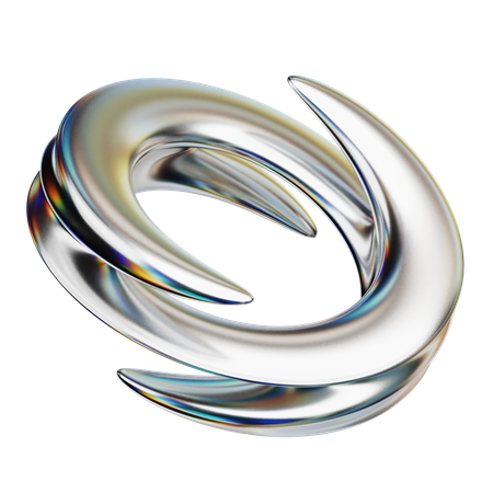 Abstract Ring  3D Icon