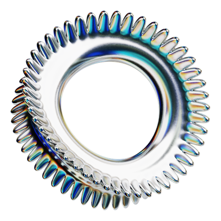 Abstract Ring  3D Icon