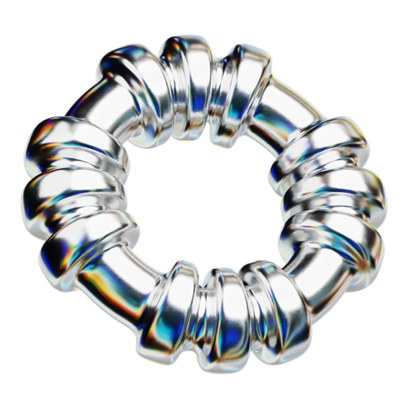 Abstract Ring  3D Icon