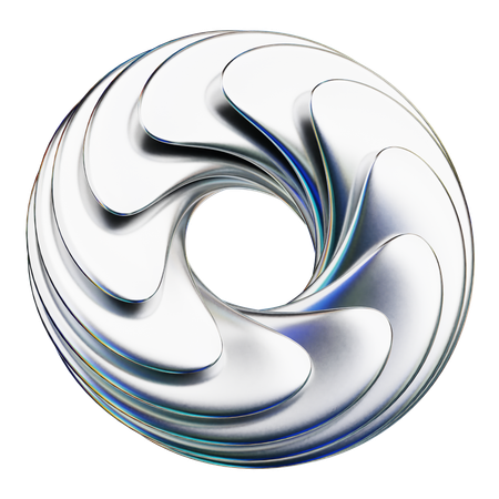 Abstract Ring  3D Icon