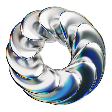 Abstract Ring  3D Icon