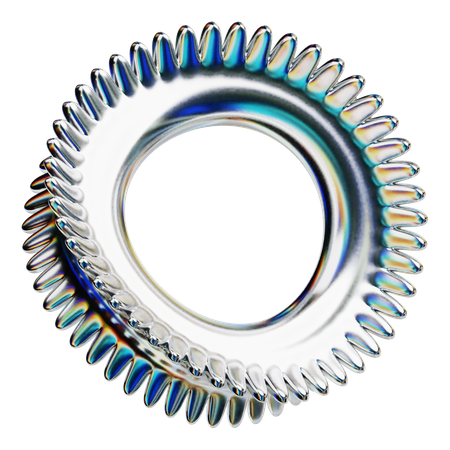 Abstract Ring  3D Icon