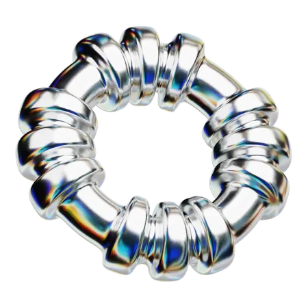 Abstract Ring  3D Icon