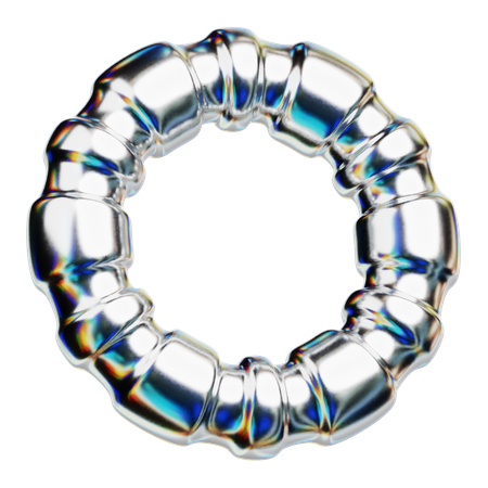 Abstract Ring  3D Icon