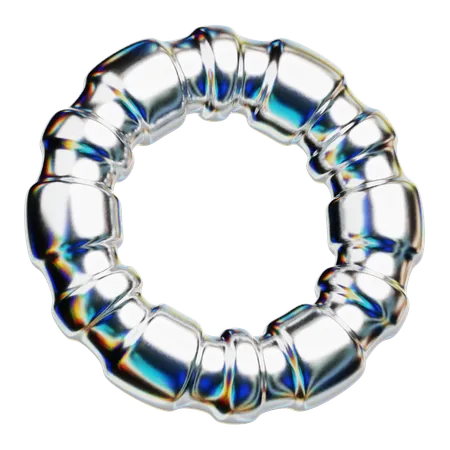 Abstract Ring  3D Icon