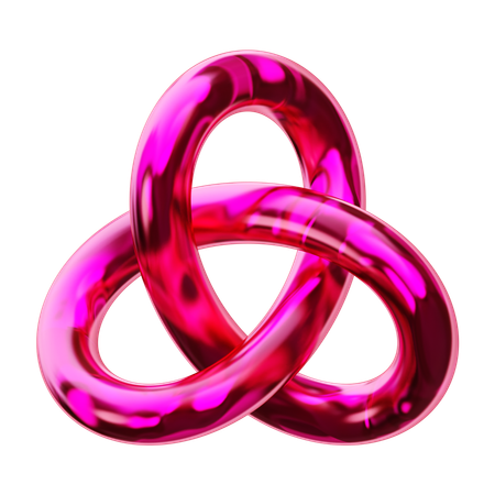 Abstract Ring  3D Icon