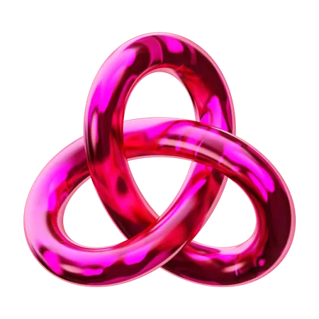 Abstract Ring  3D Icon