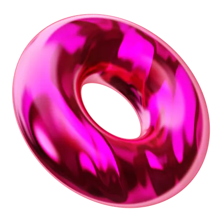 Abstract Ring  3D Icon