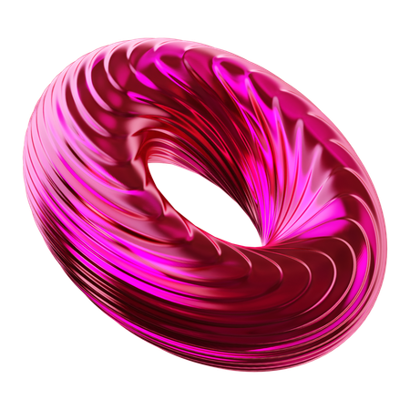 Abstract Ring  3D Icon