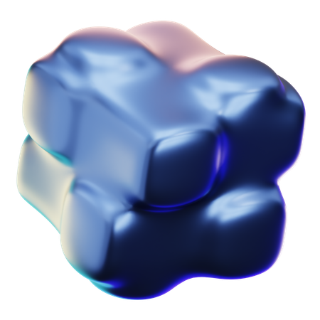 抽象的な形  3D Icon