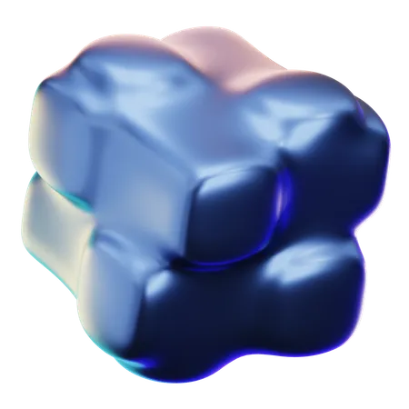 抽象的な形  3D Icon