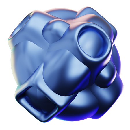 抽象的な形  3D Icon