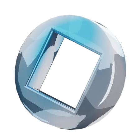 추상적인 모양  3D Icon