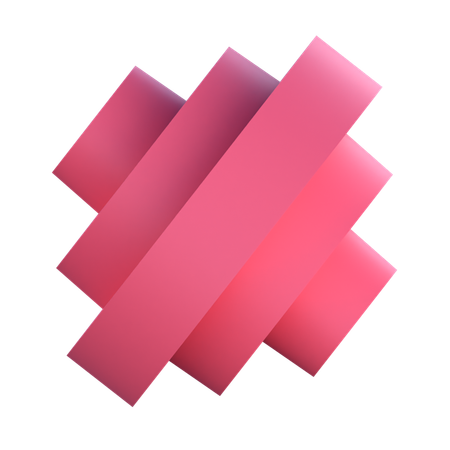 抽象的な形  3D Icon