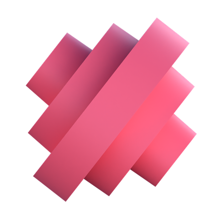 Abstract shape  3D Icon