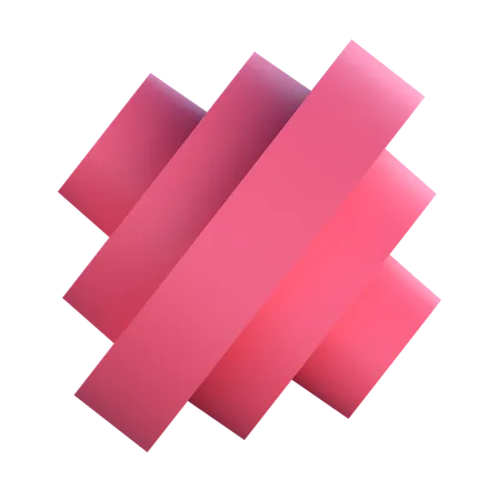 Abstract shape  3D Icon
