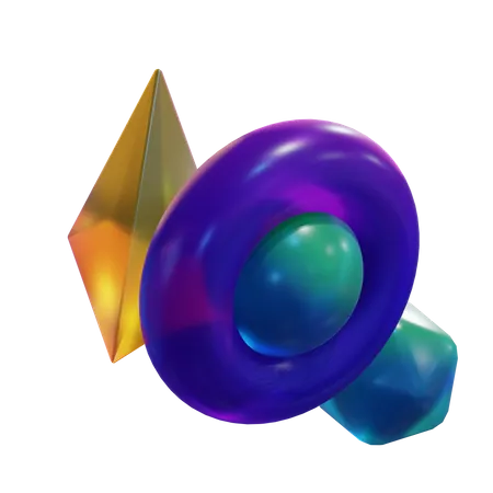 Abstract Shape  3D Icon