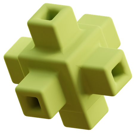 Abstract Shape  3D Icon