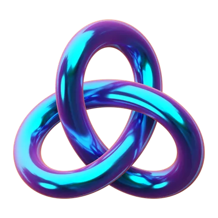 Abstract shape  3D Icon