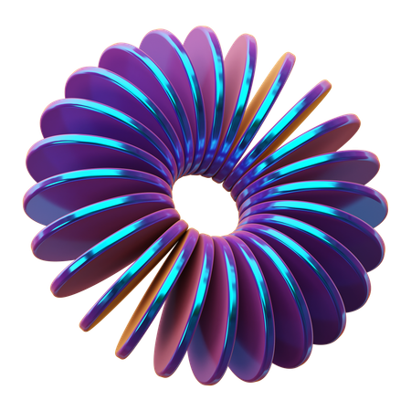 Abstract shape  3D Icon