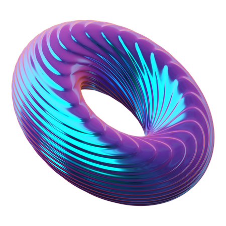 Abstract shape  3D Icon