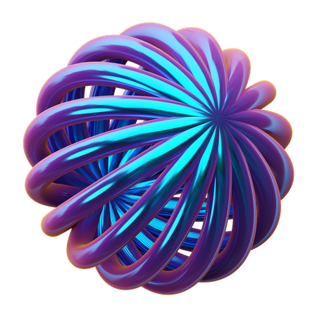 Abstract shape  3D Icon