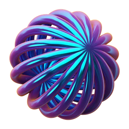 Abstract shape  3D Icon
