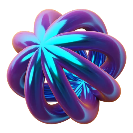 Abstract shape  3D Icon