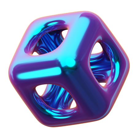 Abstract shape  3D Icon