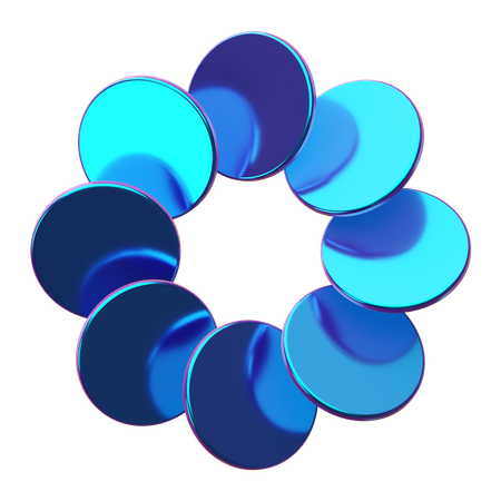 Abstract shape  3D Icon