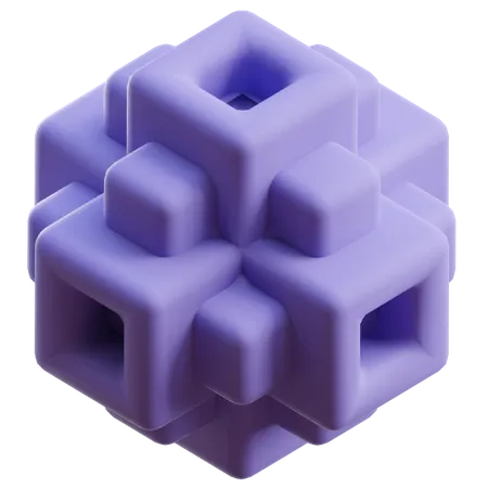 Abstract Shape 3D Icon