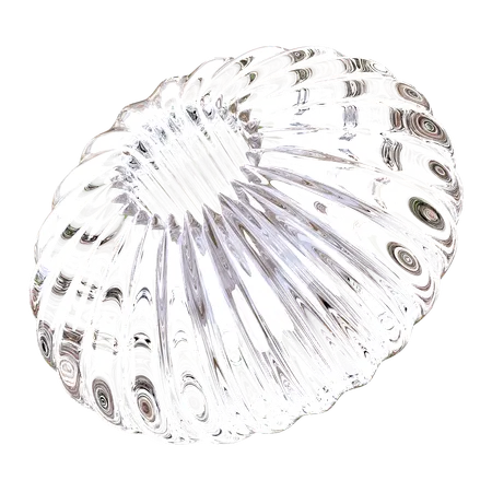 Abstract Shape Glass  3D Icon