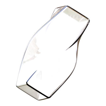 Abstract Shape Glass  3D Icon