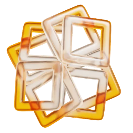 Abstract Shapes  3D Icon