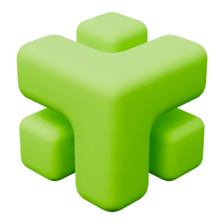 Abstract Shapes  3D Icon