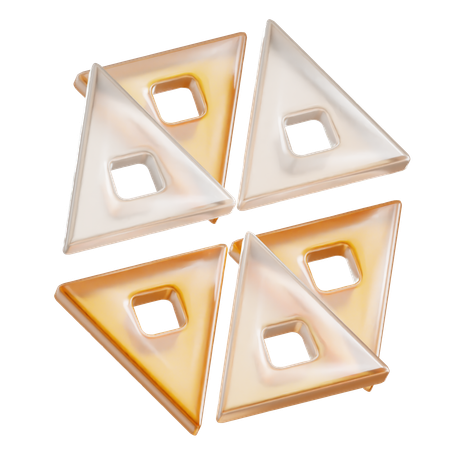 Abstract Shapes  3D Icon