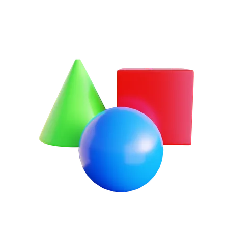 Abstract Shapes  3D Icon