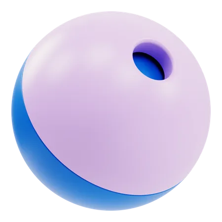 Abstract Sphere  3D Icon