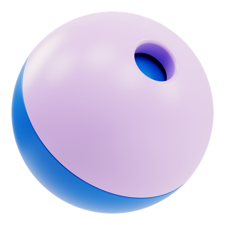 Abstract Sphere  3D Icon