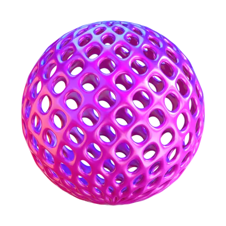 Abstract Sphere Shape 3 D Icon 3D Icon